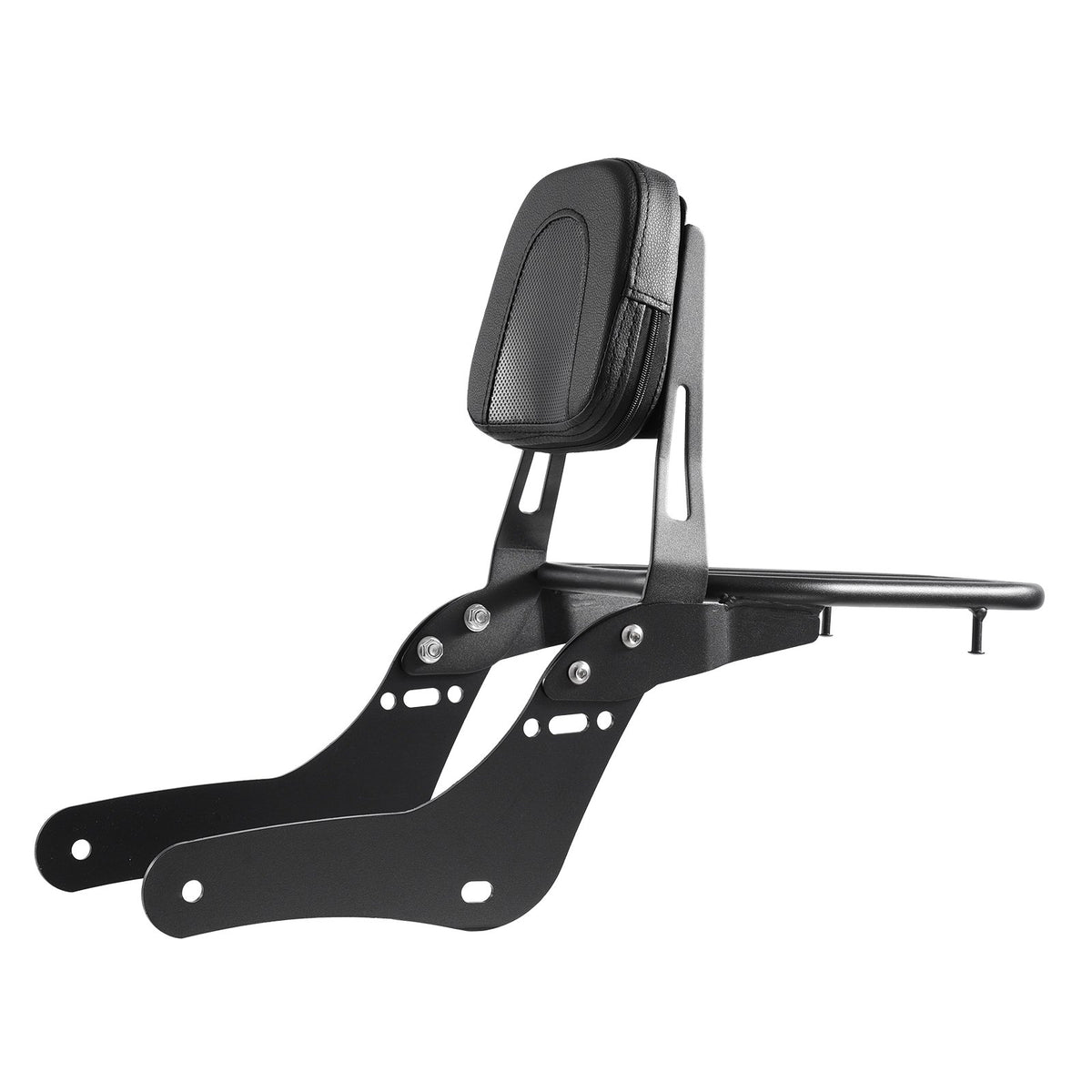 VEVOR Motorcycle Backrest Sissy Bar with Luggage Rack for Honda Rebel 2017-2022