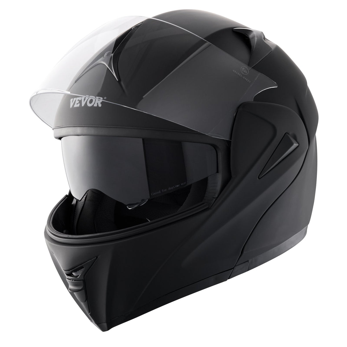 VEVOR Unmasked Motorcycle Helmet Motocross Helmet with Bluetooth Communication
