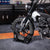 VEVOR Motorcycle Wheel Chock, 816.5 kg Capacity Wheel Cradle Holder, Heavy-duty Steel Motorcycle Front Wheel Stand with 3 Adjustable Holes, For 381-533.4 mm Off-Road Motorcycles, Standard Motorcycles