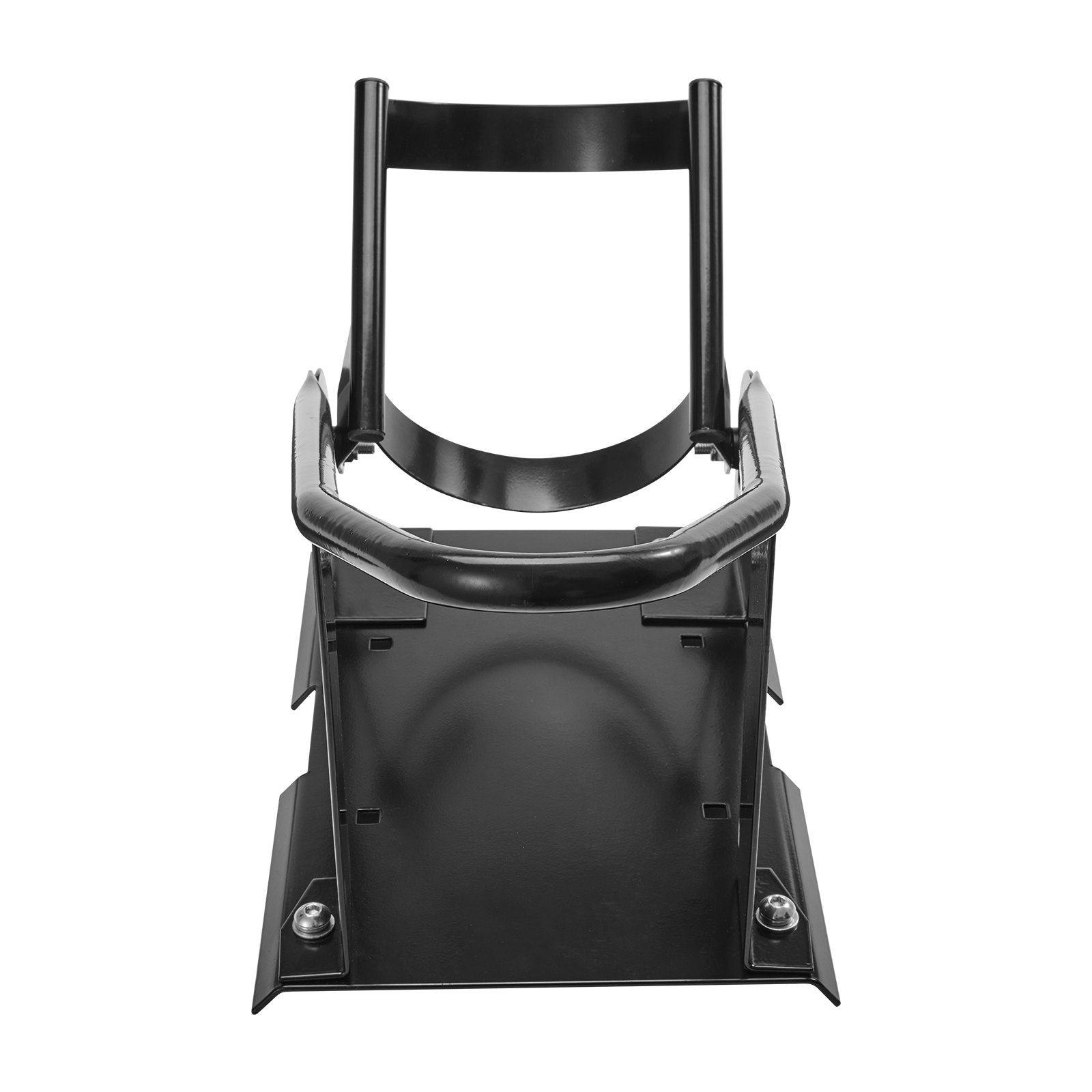 VEVOR Motorcycle Wheel Chock, 816.5 kg Capacity Wheel Cradle Holder, Heavy-duty Steel Motorcycle Front Wheel Stand with 3 Adjustable Holes, For 381-533.4 mm Off-Road Motorcycles, Standard Motorcycles