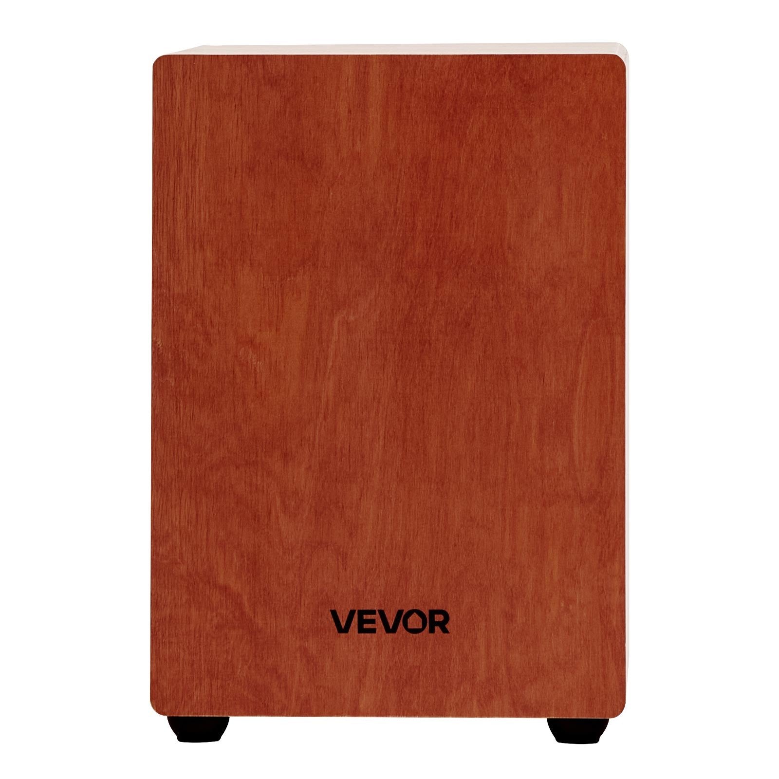 VEVOR Cajon Box Drum, with Internal Guitar Strings, Lightweight Wooden Percussion Box, Portable Birch Wood Drum Musical Instrument with Travel Bag, for Beginners and Professionals, 305 x 305 x 430 mm