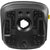 VEVOR Universal Lawn Tractor Seat Replacement, Compact High Back Mower Seat, Black Vinyl Forklift Seat, Central Drain Hole Skid Steer Seat with Mounting Bolt Patterns of 8" x 11.5" & 11.25" x 11.5"