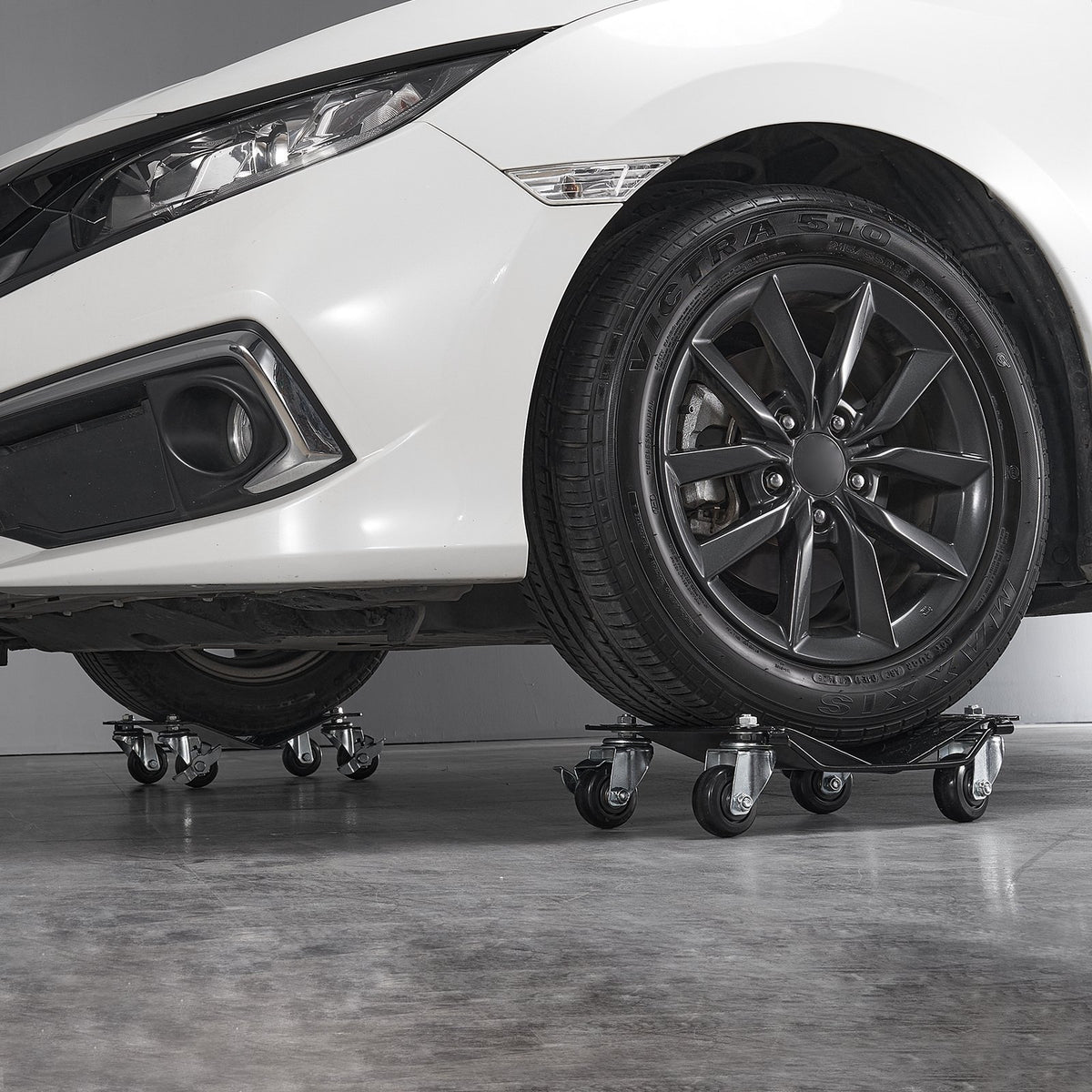 VEVOR Car Dolly Wheel Tire Dolly 2 PCS Heavy Duty Skate Auto Repair Dolly 3000LB