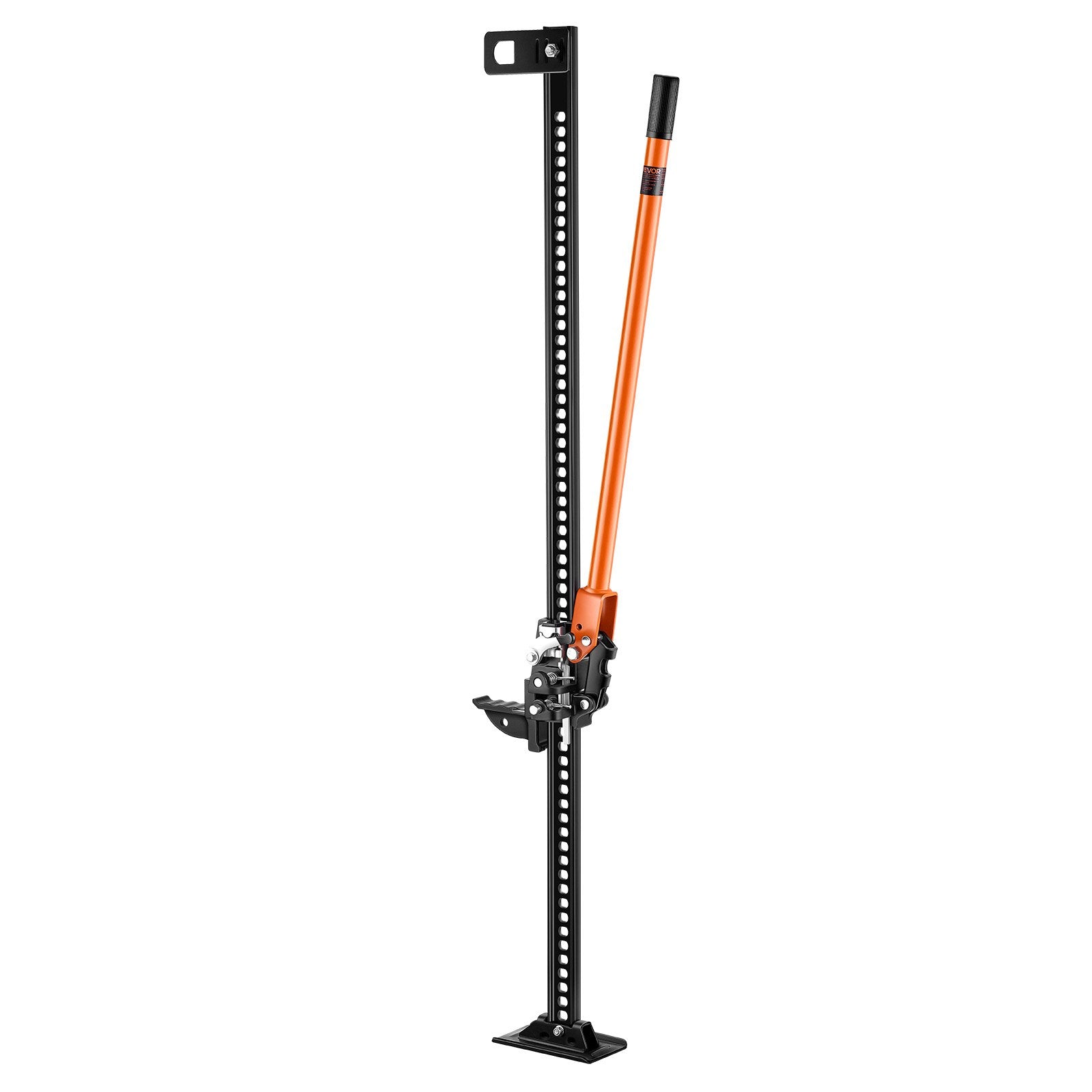 VEVOR Farm Jack, 152.5 cm Utility High Lift Farm Jack, 3.18 Ton Capacity Ratcheting Off Road Utility Jacks, Heavy-Duty Lift Jacks with 130.1-1380 mm Lifting Range for Tractor, Truck, SUV