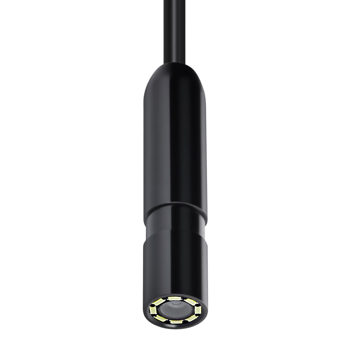 VEVOR Endoscope Camera with Light, 1920P HD Borescope for Android & IOS, 8 LED Lights Inspection Camera with 5m Semi-Rigid Cable, 2X Zoom, IP67 Waterproof Snake Scope Camera for Auto, Plumbing