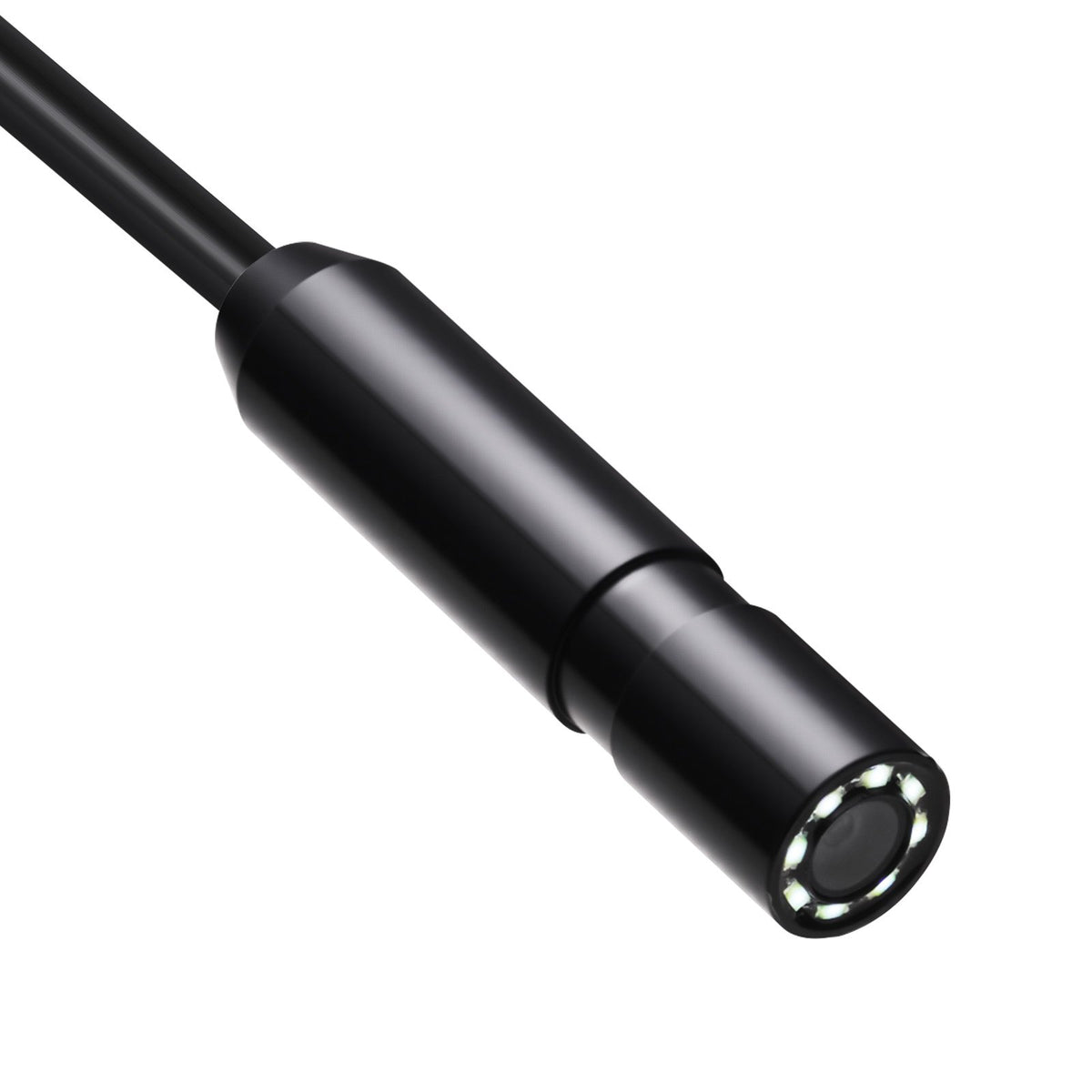 VEVOR Endoscope Camera with Light, 1920P HD Borescope for Android & IOS, 8 LED Lights Inspection Camera with 3m Semi-Rigid Cable, 2X Zoom, IP67 Waterproof Snake Scope Cameras for Auto, Plumbing