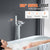 VEVOR Freestanding Bathtub Faucet, Floor Mount, Freestanding Tub Filler, Shower Mixer Taps, Two Water Modes, Swivel Spout, for Bathing & Showering Pet Bathing Cleaning Drains Toilet Flushing