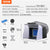 VEVOR Airbrush Spray Booth, Portable Hobby Airbrush Paint Spray Booth Kit with 4 LED Light, Powerful Dual Exhaust Fans, Turntable and 6 ft Extension Hose, for Painting Models, Arts, Crafts, Cakes