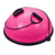 VEVOR Half Exercise Ball Trainer, 23 inch Balance Ball Trainer, 660lbs Capacity Stability Ball, Yoga Ball with Resistance Bands & Foot Pump, Strength Fitness Ball for Home Gym, Full Body Workout, Pink