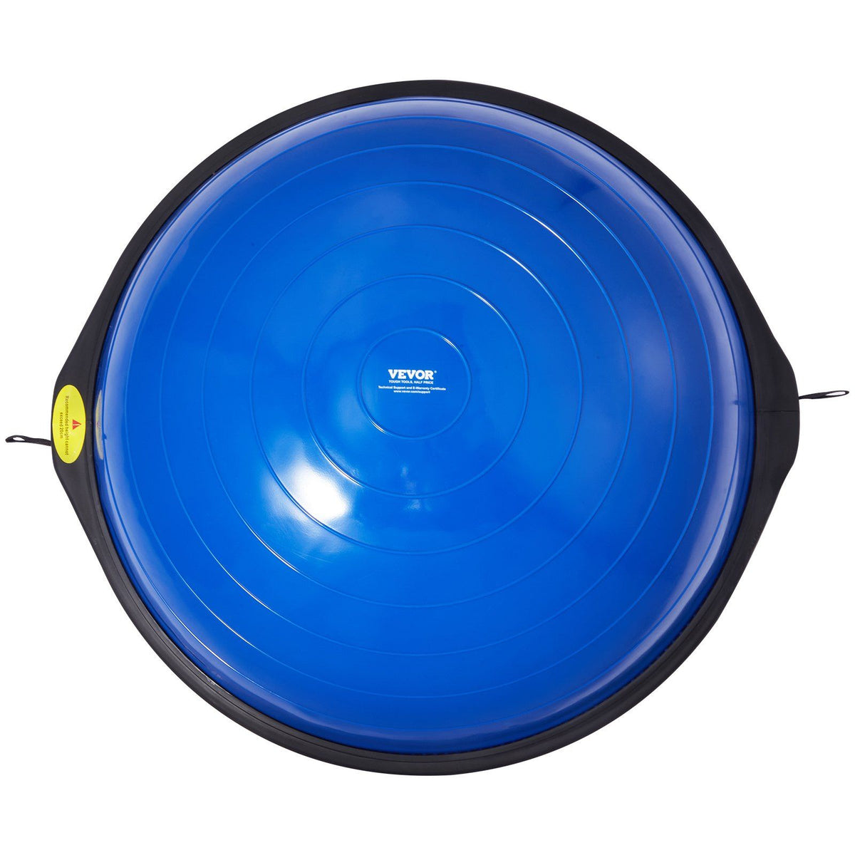 Half Exercise Ball Trainer, 26 inch Balance Ball Trainer, 1500lbs Capacity Stability Ball, Yoga Ball with Resistance Bands &amp; Foot Pump, Strength Fitness Ball for Home Gym Full Body Workout, Blue