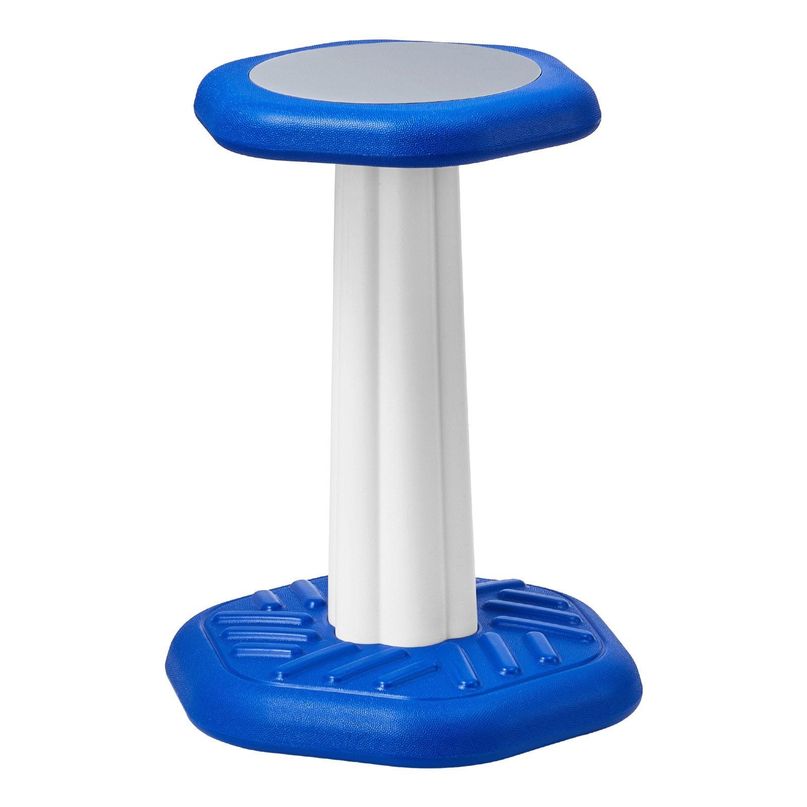 Kids Wobble Chair, Active Chair with Sponge Cushion, Wobble Stool Improves Focus, Posture and Calm Children, Ideal for Schools and Home, Age 7-14, Blue