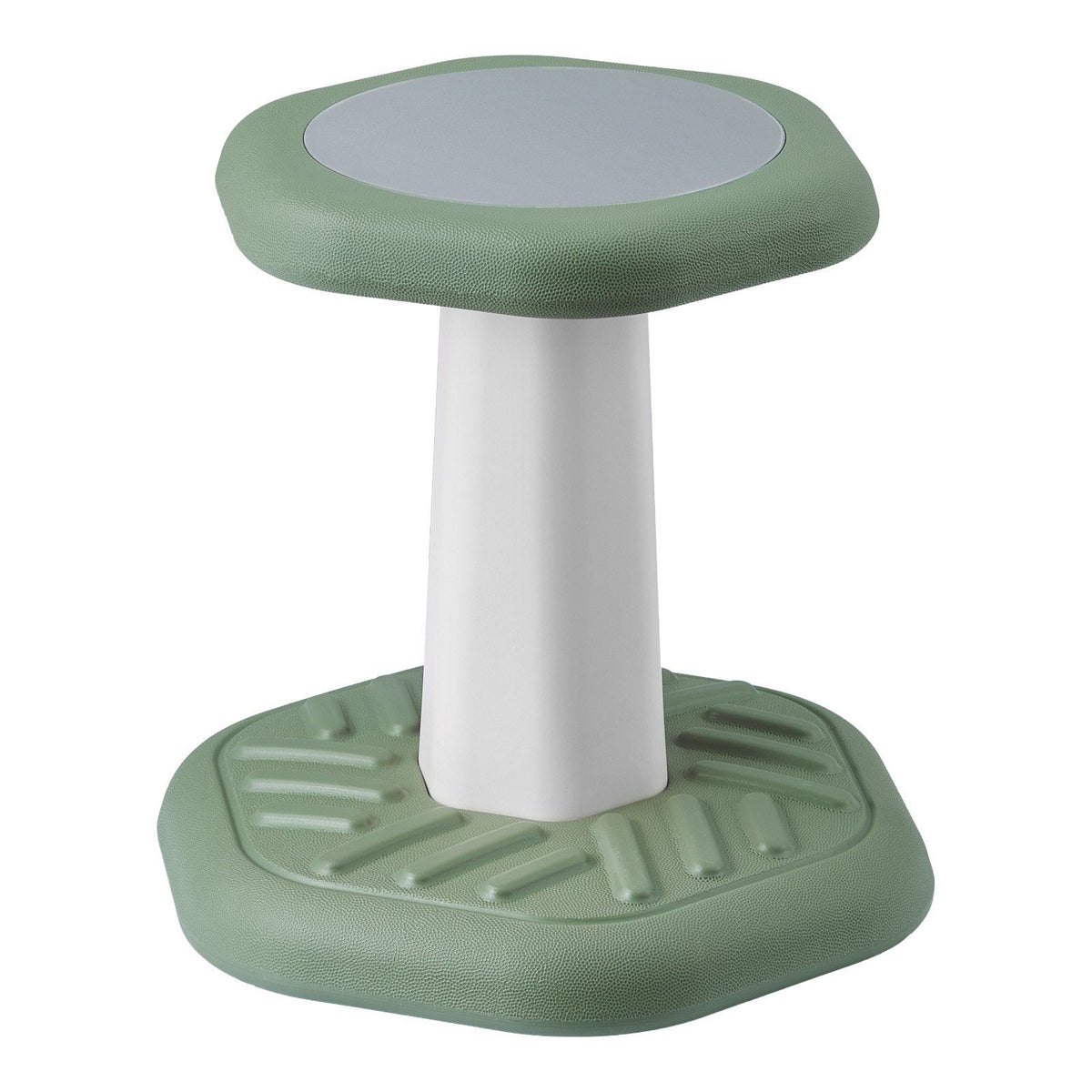 Kids Wobble Chair Active Chair  with Sponge Cushion, Wobble Stool Improves Focus, Posture and Calm Children, Ideal for Schools and Preschools, Age 3-7, Green