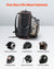 VEVOR 33L Welding Backpack 600D Polyester Welder Backpack for Tools and Helmet