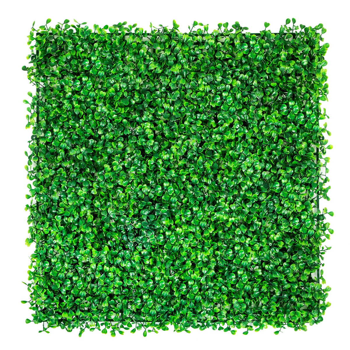 VEVOR 12PCS 10x10 inch Artificial Boxwood Panels, Boxwood Hedge Wall Mat,Artificial Grass Backdrop Wall, Privacy Hedge Screen UV Protected for Outdoor Indoor Garden Fence Backyard