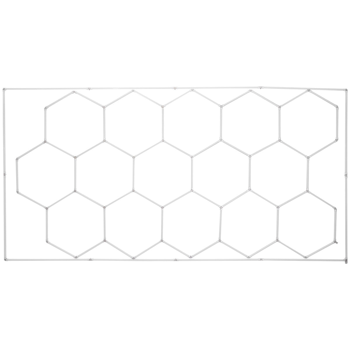 VEVOR Hexagon Garage Lights 66300LM 15 Grids Honeycomb LED Shop Ceiling Light