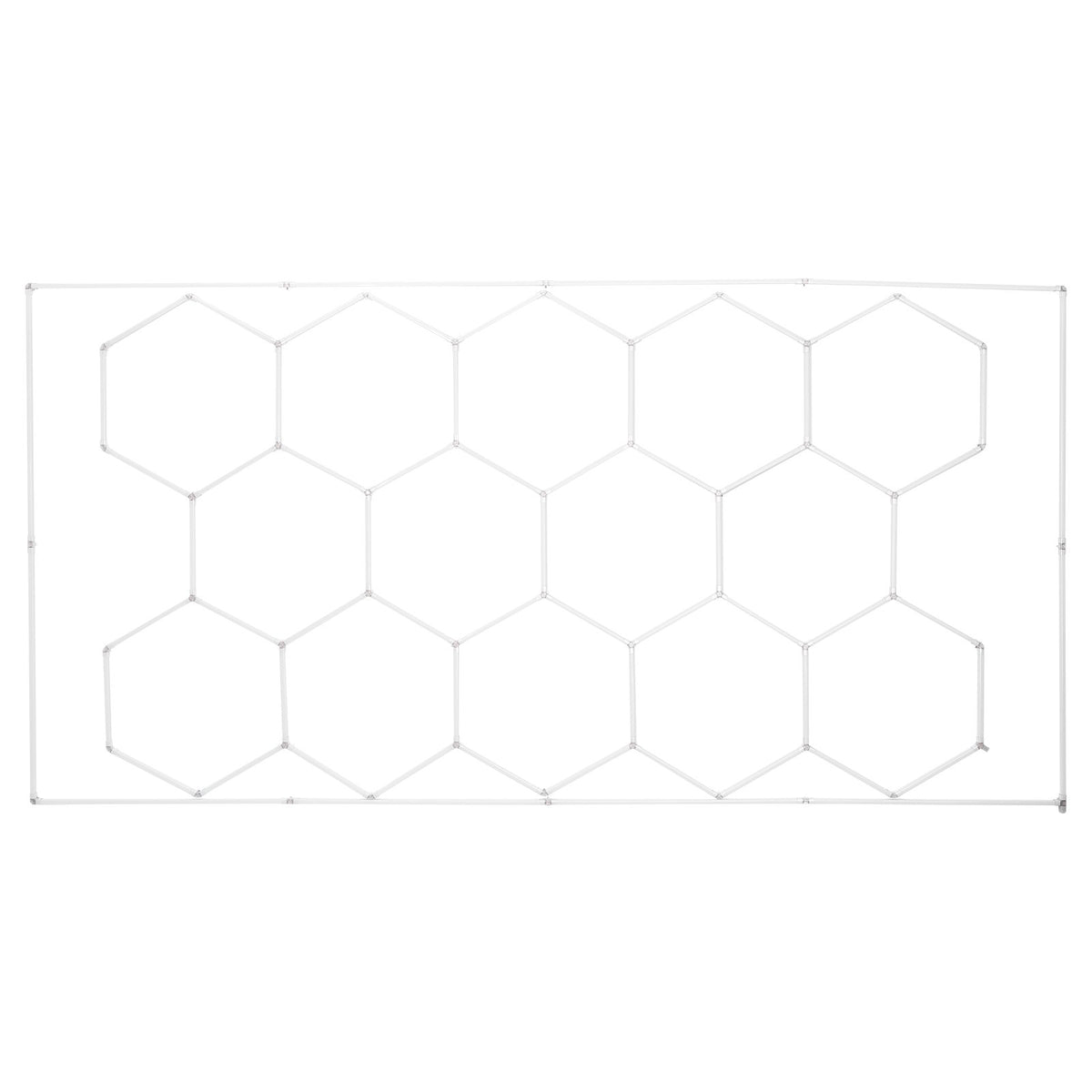 VEVOR Hexagon Garage Lights 86400LM 5 Grid Honeycomb LED Shop Ceiling Light