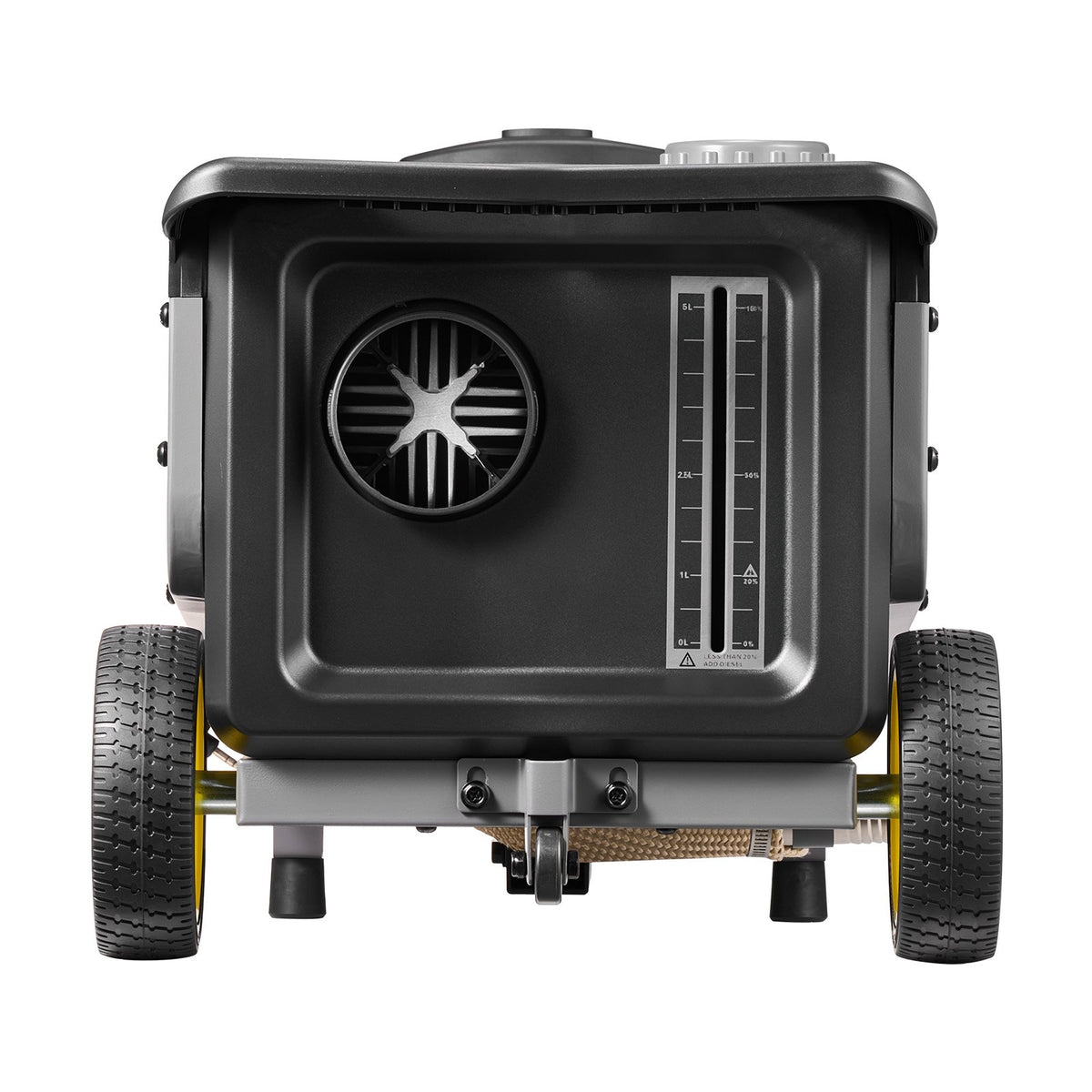 VEVOR Diesel Heater, 8KW, DC 12V/24V, All in One Portable Diesel Air Heater with Bluetooth APP Control, Remote Control and LCD Screen, Trolley Design, 5 L Fuel Tank for Trucks, Vans, RVs, Campers