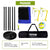 VEVOR Outdoor Portable Volleyball Net System, Adjustable Height Steel Poles, Professional Volleyball Set with PVC Volleyball, Pump, Carrying Bag, Heavy Duty Volleyball Net for Backyard, Beach, Lawn