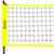 VEVOR Outdoor Portable Volleyball Net System, Adjustable Height Steel Poles, Professional Volleyball Set with PVC Volleyball, Pump, Carrying Bag, Heavy Duty Volleyball Net for Backyard, Beach, Lawn