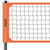 VEVOR Outdoor Portable Volleyball Net System, Adjustable Height Aluminum Poles, Professional Volleyball Set with PVC Volleyball, Pump, Carrying Bag, Heavy Duty Volleyball Net for Backyard, Beach, Lawn