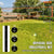 VEVOR Outdoor Portable Volleyball Net System, Adjustable Height Aluminum Poles, Professional Volleyball Set with PVC Volleyball, Pump, Carrying Bag, Heavy Duty Volleyball Net for Backyard, Beach, Lawn