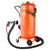 VEVOR 28 Gallon Vacuum Sand Blaster, Dustless Sandblaster with Built-in 1200W Vacuum System for Dust Control and Abrasive Recycle, 60-110 PSI Heavy Duty Abrasive Blasting Machine