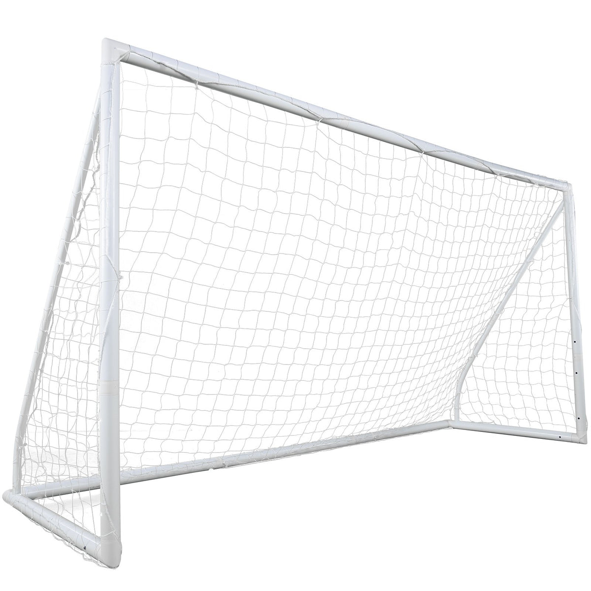 VEVOR Portable Soccer Goal, 3.7x1.8M Soccer Net, Adults Kids Backyard Soccer Net, Large Practice Soccer Net, Youth Training Soccer Goal Set, All-Weather Outdoor Soccer Goals with Carry Bag, 1 Pack