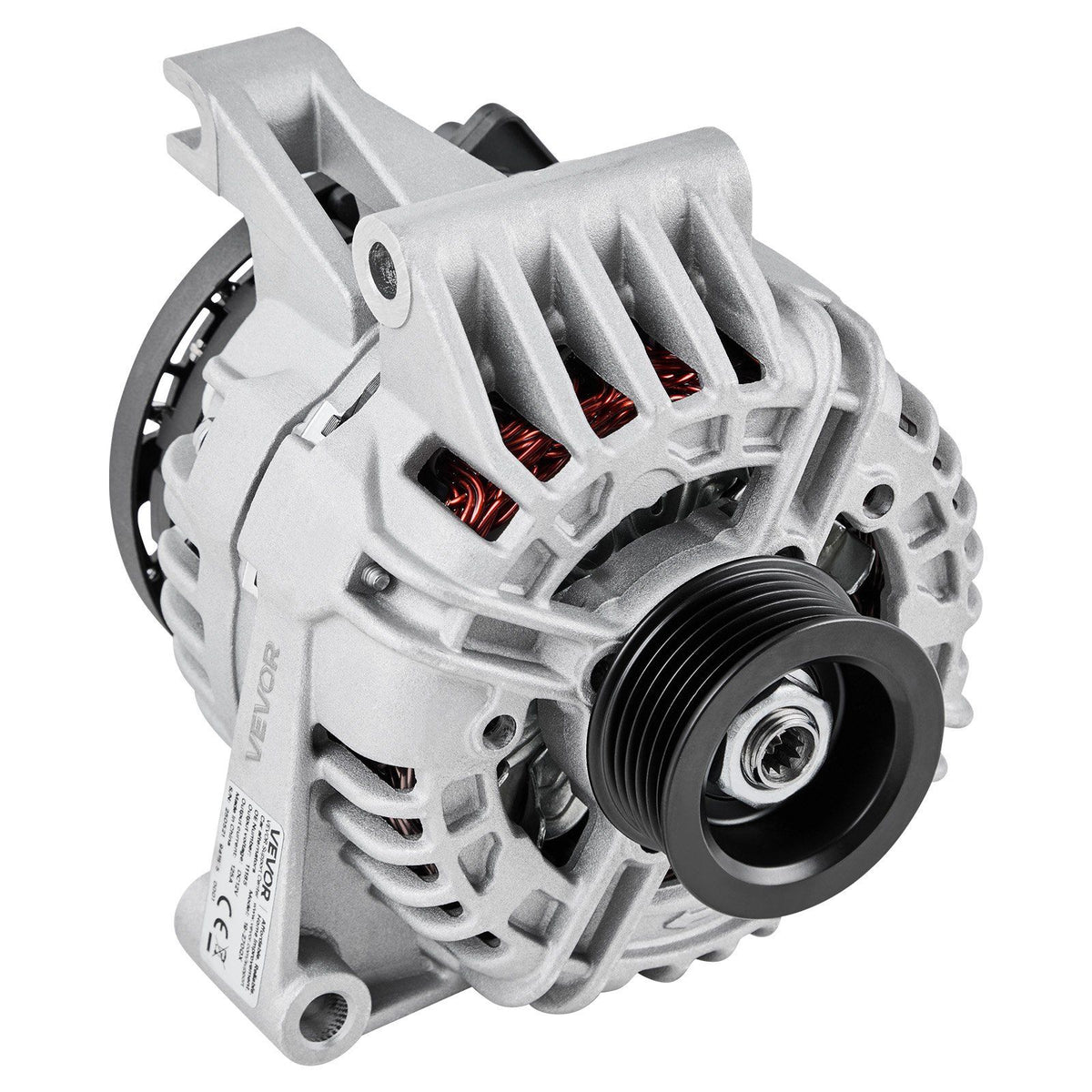 Car Alternator 11185, Fit for Chevrolet Impala LS, LT 3.5L 2006-2011, Impala LTZ 3.9L 2009-2010, Monte Carlo V6 2006-2007, Automotive Replacement Alternator 0124425102, 0124425032, 10335497