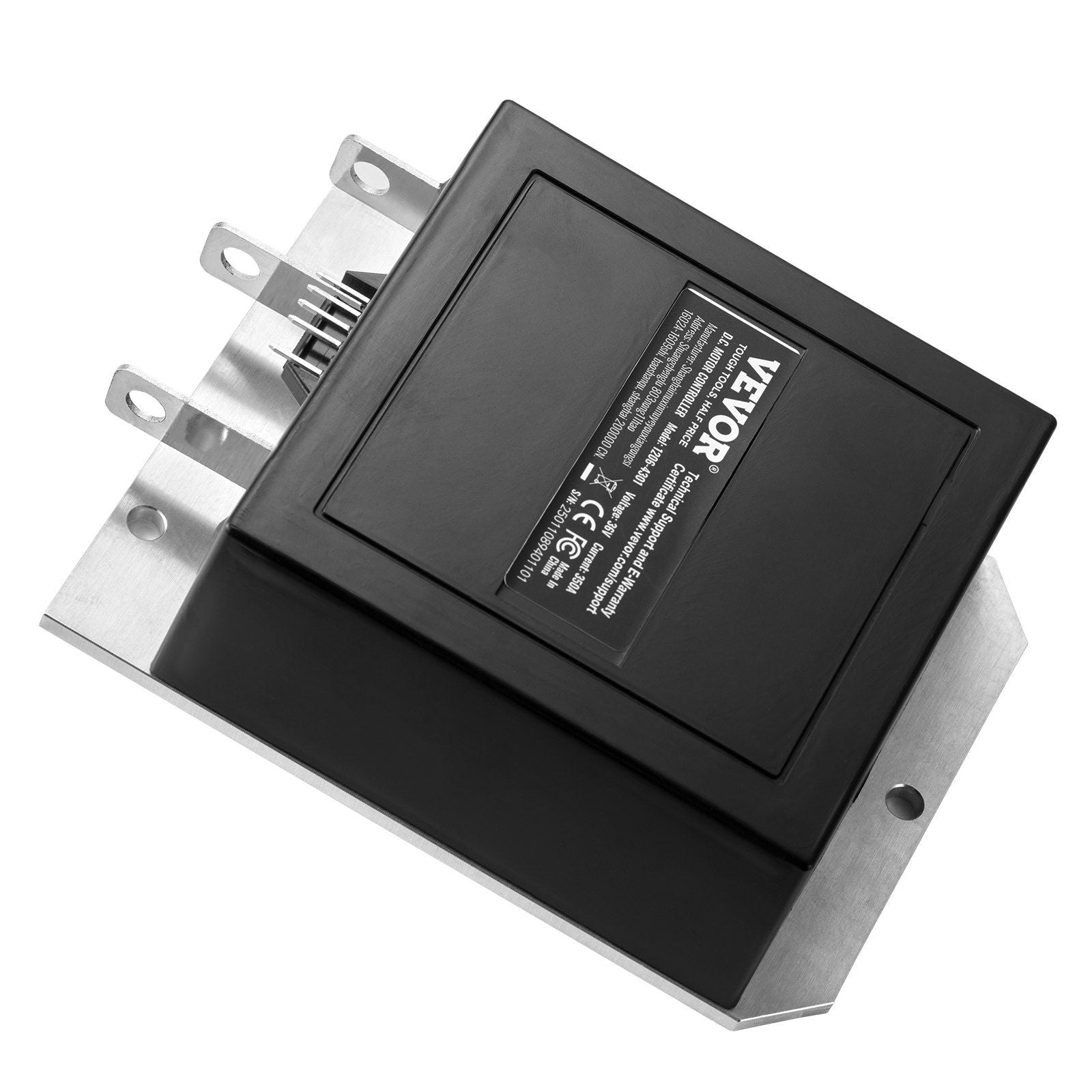 Golf Cart Speed Controller, 350 Amp, DC Motor Controller Replacement for 1994-2019 EZGO Golf Carts, IP65 Rated Protection, Durable Aluminum Alloy & ABS Housing, Compatible with 1206-4301 Models