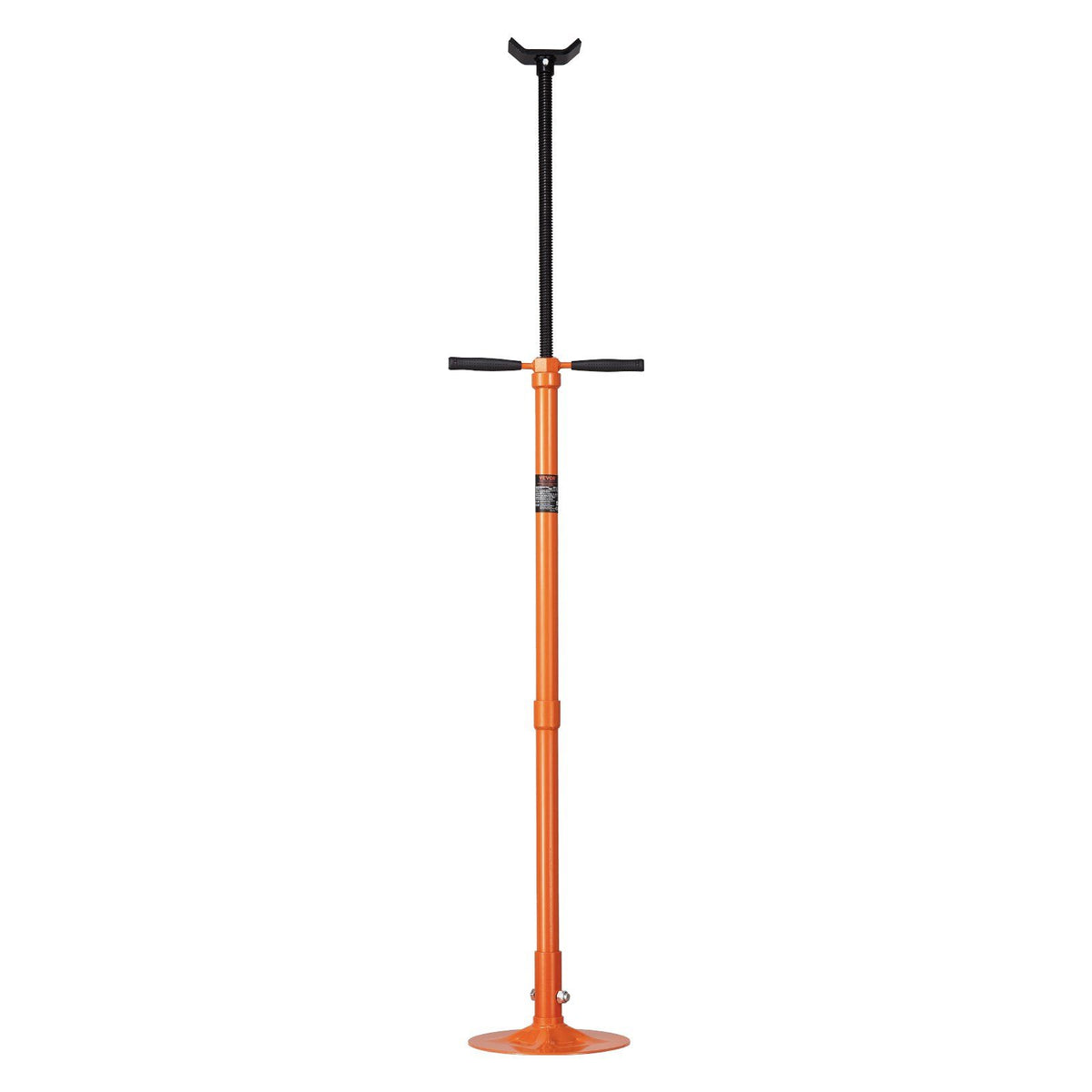 Underhoist Support Stand, 3/4 Ton Capacity Under Hoist Jack Stand, Lifting from 52.8 to 76 in, Self-Locking Threaded Screw, Bearing Mounted Spin Handle Pole Jack, Support Vehicle Components