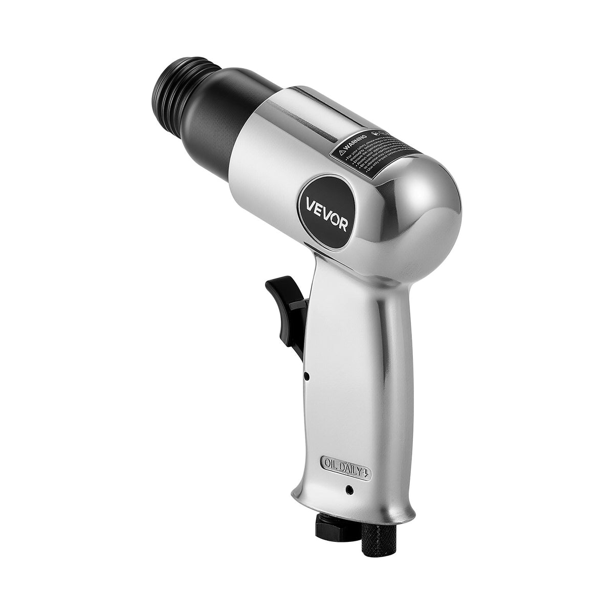 VEVOR Air Hammer, 4500BPM Pneumatic Hammer with 40mm Stroke & 4PCS Chisels Round Shank, Lightweight & Compact Air Chisel Pneumatic Shovel Tool for Cutting Punching Scraping