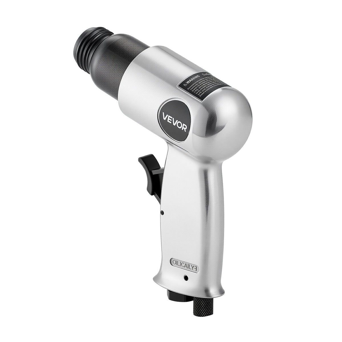 VEVOR Air Hammer, 4500BPM Pneumatic Hammer with Rust Removal Air Needle Scaler & 4PCS Chisels Round Shank, Lightweight & Compact Air Chisel Pneumatic Shovel Tool for Cutting Scraping Demolishing