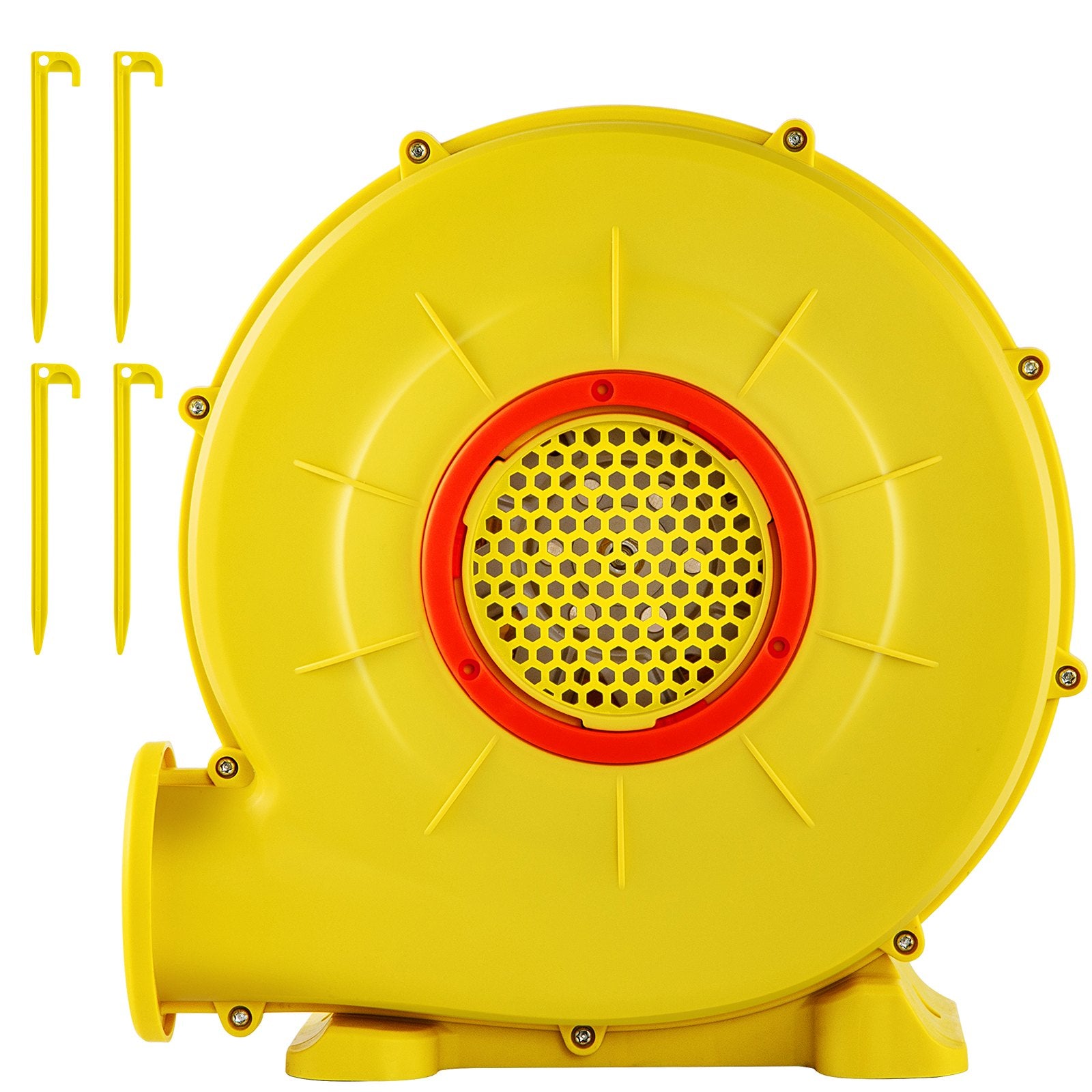 VEVOR Air Blower Pump Fan Bounce House Blower 450W 0.6HP for Inflatable Bouncy