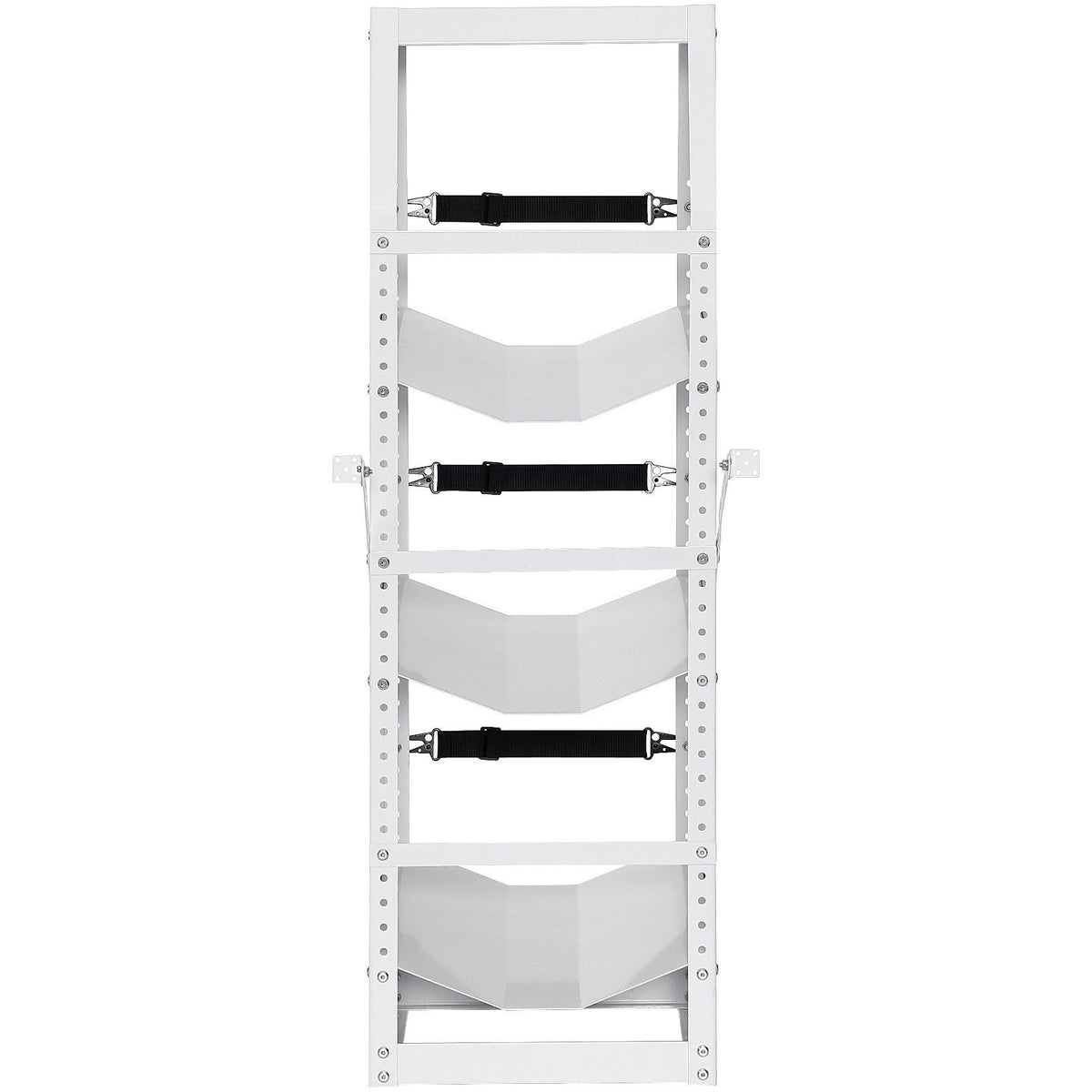 Refrigerant Tank Rack, with 3 x 30-50lb Bottle Tanks, Cylinder Tank Rack 372 × 355 × 1170mm, Refrigerant Cylinder Rack Gas Cylinder Racks and Holders for Freon, Gases, Oxygen, Nitrogen