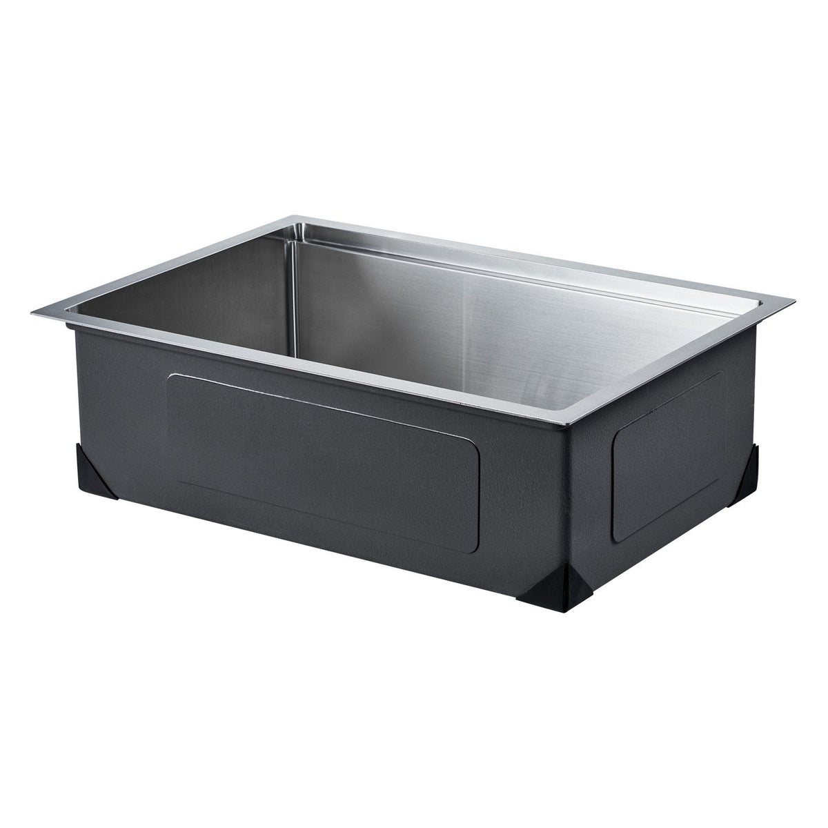 30 inch Kitchen Sink Workstation, 304 Stainless Steel Undermount Sink, Drop-In Single Bowl Farmhouse Basin with Ledge &amp; Multiple Accessories, Household Dishwasher Sinks for RV, Prep Kitchen, Bar