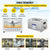 VEVOR Digital Ultrasonic Cleaner 30L Ultrasonic Cleaning Machine 40kHz Sonic Cleaner Machine 316 & 304 Stainless Steel Ultrasonic Cleaner Machine with Heater & Timer for Cleaning Jewelry Glasses Watch