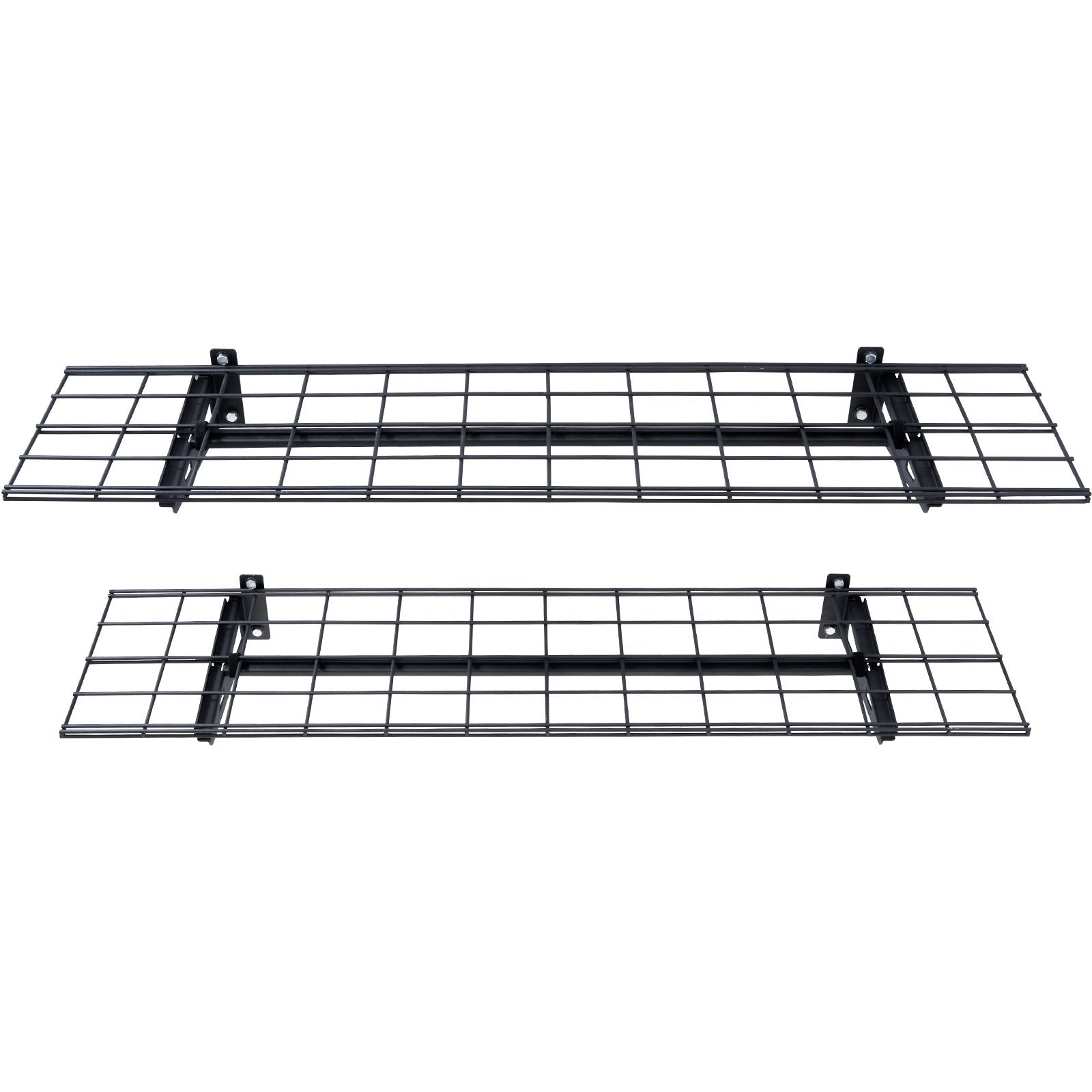 VEVOR Garage Storage Shelving, 2 Pack, 48 x 12 in Heavy Duty Garage Shelves Wall Mounted, 400 lbs Load Capacity(Total) Garage Storage Rack Floating Shelves, Suitable for Shop, Shed, Garage Storage