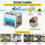 Vevor Ultrasonic Jewelry Cleaner with Heater Timer for Cleaning Eyeglass Rings Dentures Music Instruments