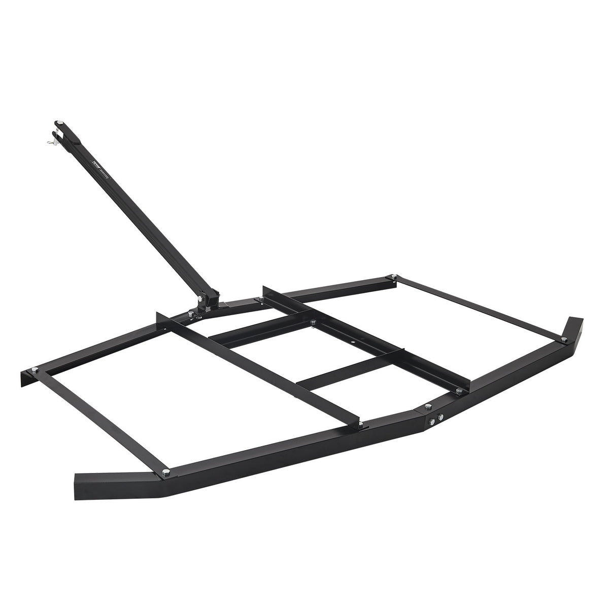 VEVOR Drag Harrow, 74" Width Tow Behind Drag Harrow, Q235 Steel Driveway Grader with Adjustable Bars &amp; Pin Hitch, Support up to 50 lbs, Tractor Driveway Harrow for ATVs, UTVs, Garden Lawn Tractors