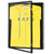 VEVOR Jersey Display Frame Case, 610 x 812 x 40 mm, Large Lockable Sport Jersey Shadow Box with 98% UV Protection PC Glass and Hangers, for Baseball Basketball Football Hockey Shirt and Uniform, Black