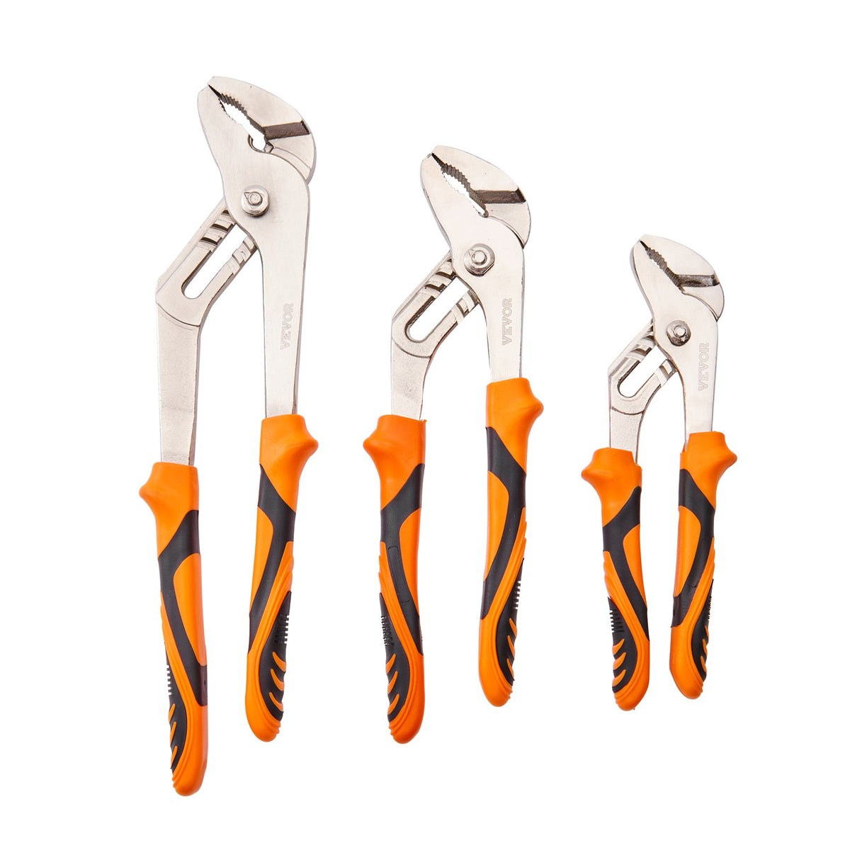 VEVOR Groove Joint Pliers Set Water Pump Pliers 3-Piece 12
