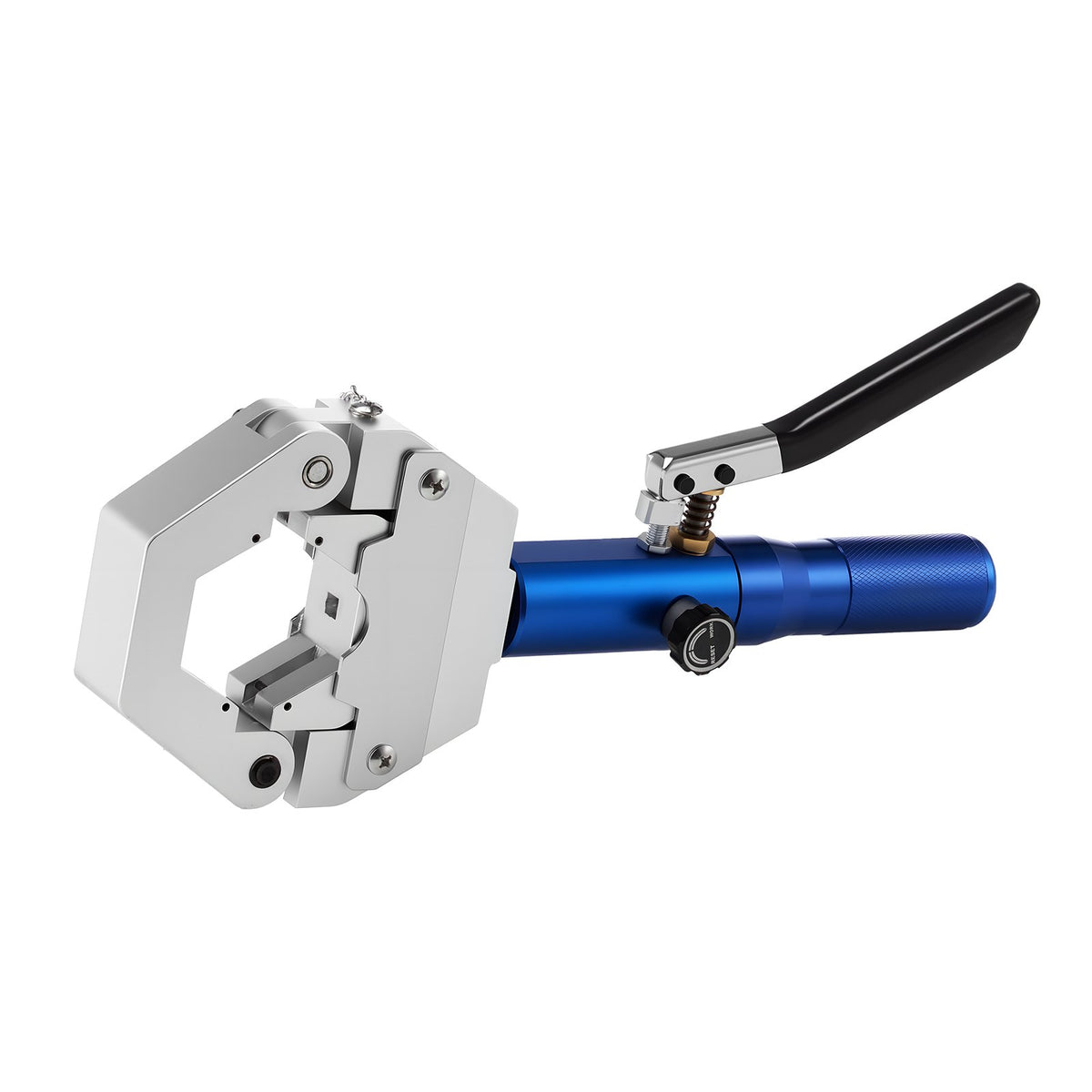 VEVOR Hydraulic Hose Crimper, Hydra-Krimp AC Hose Crimper Kit with 7 Dies Snap-On, Integral Manual Hydraulic A/C Hoses Crimping Tool for Automotive &amp; Air Conditioning Repair - with Carrying Case