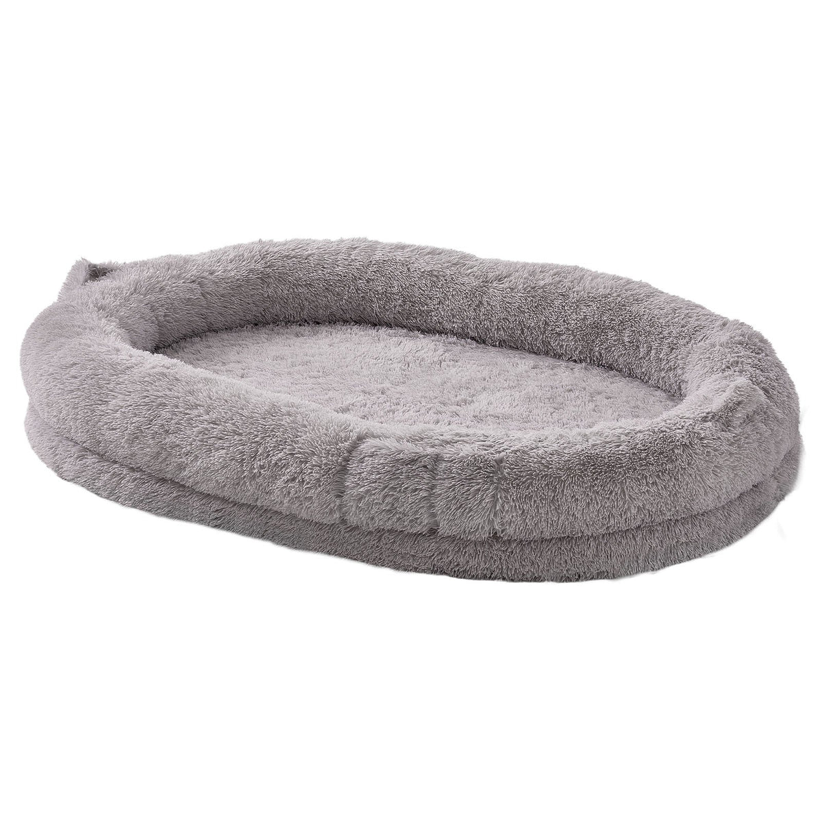 VEVOR Human Dog Bed 1820x1220x250 mm Human Size Dog Bean Bed Washable PV Velvet