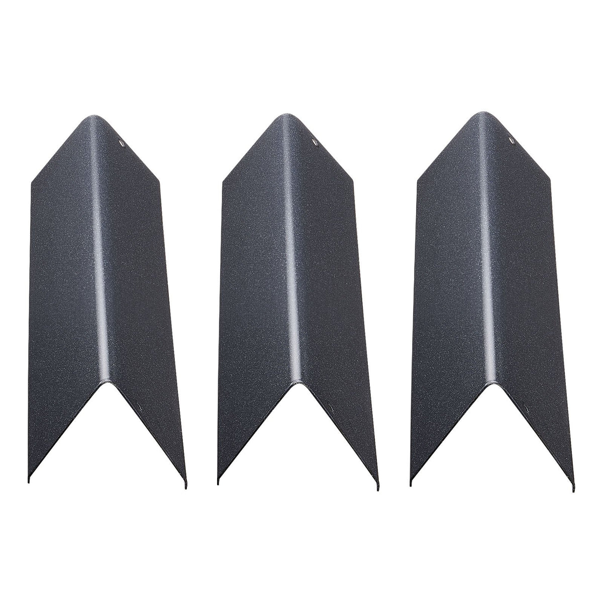 VEVOR Flavorizer Bars, 39cm Grill Replacement Part, for Weber Spirit I & II 200 Series Grills, Including Spirit ll E-210, ll E-220, ll S-210, E-210, S-210, Porcelain-enameled Steel Heat Plate, 3 Pack