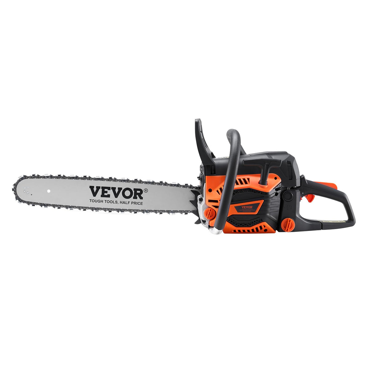 VEVOR 58CC 508mm Gasoline Chainsaw Gas Powered Wood Cutting Engine Gas Chain Saw