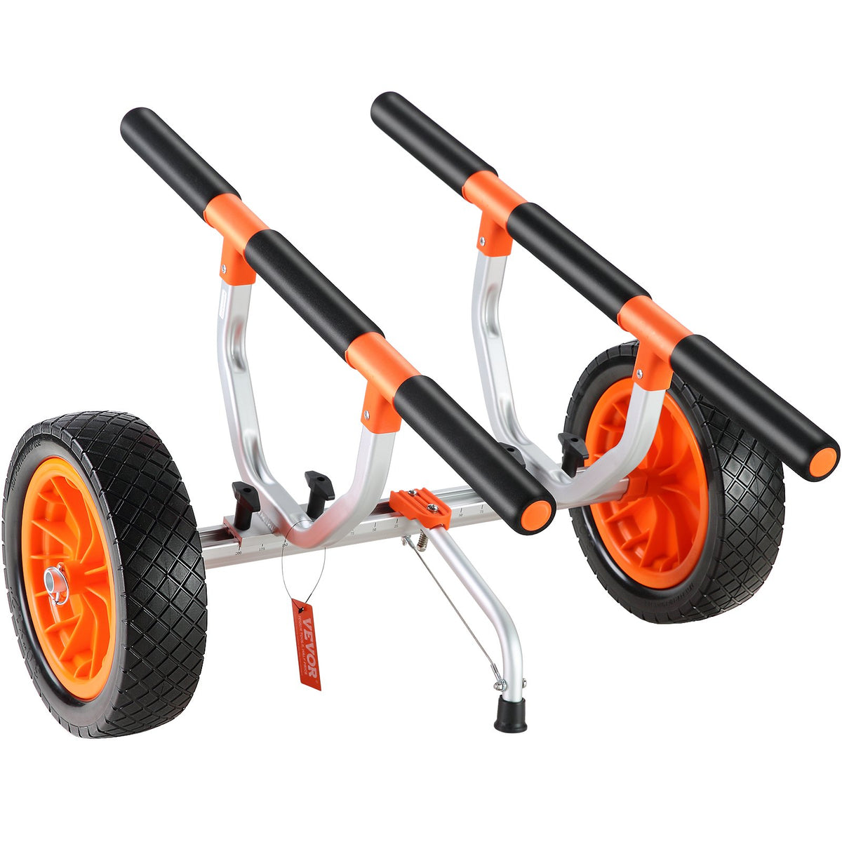 VEVOR Adjustable Kayak Cart Canoe Boat Carrier 450lbs Load with 12&#39;&#39; Solid Tires