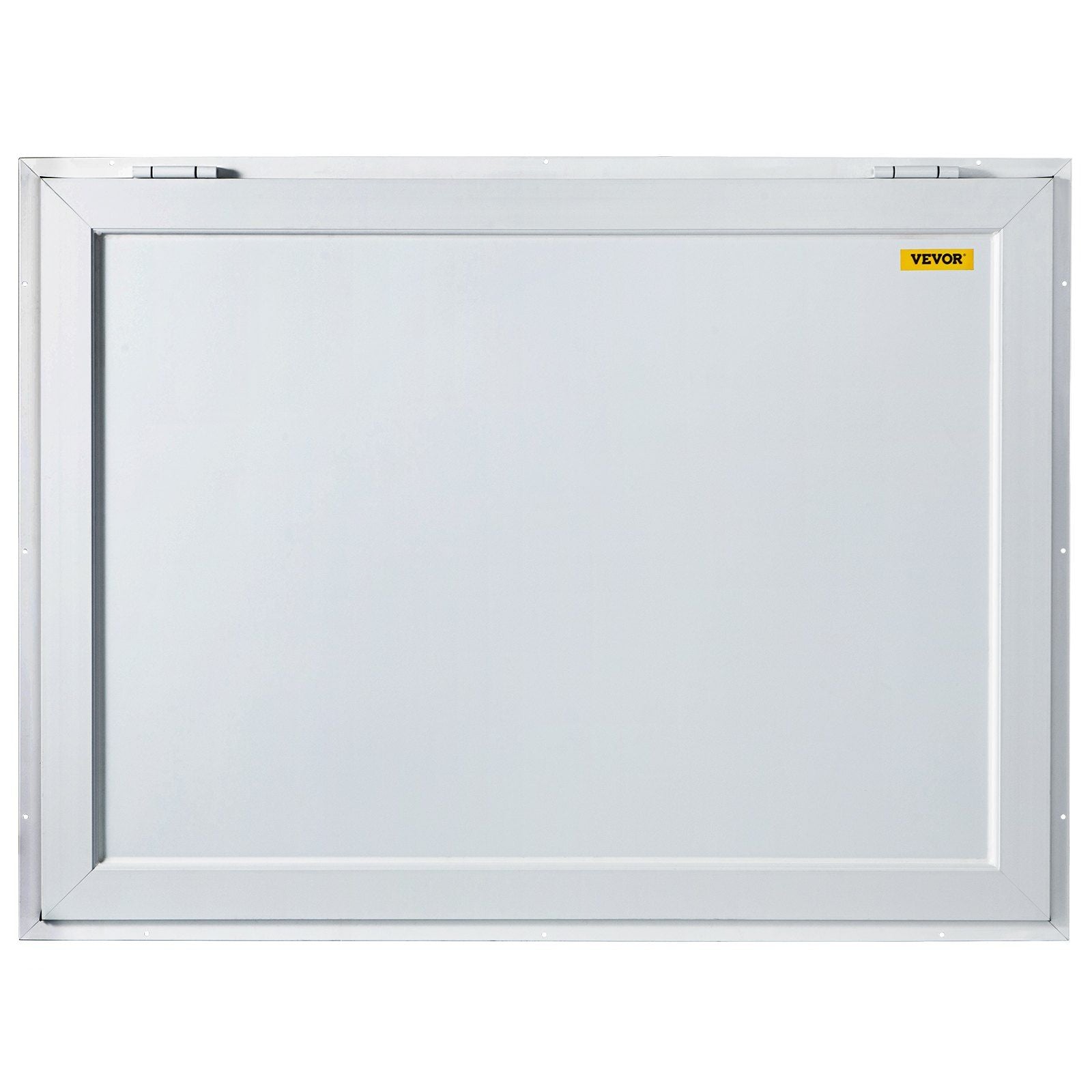 Concession Window, 48 x 36 inch, Aluminum Alloy Food Truck Service Window with 4 Horizontal Sliding Screen Windows & Awning Door & Drag Hook, Serving Window for Food Trucks Concession Trailers