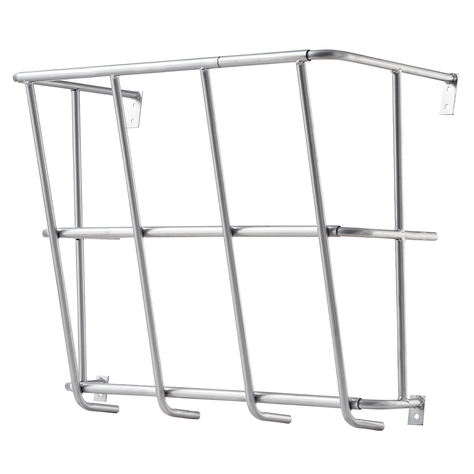 VEVOR Livestock Hay Feeder 18.5 Gallons Wall Mounted Goat Hay Rack for Horses