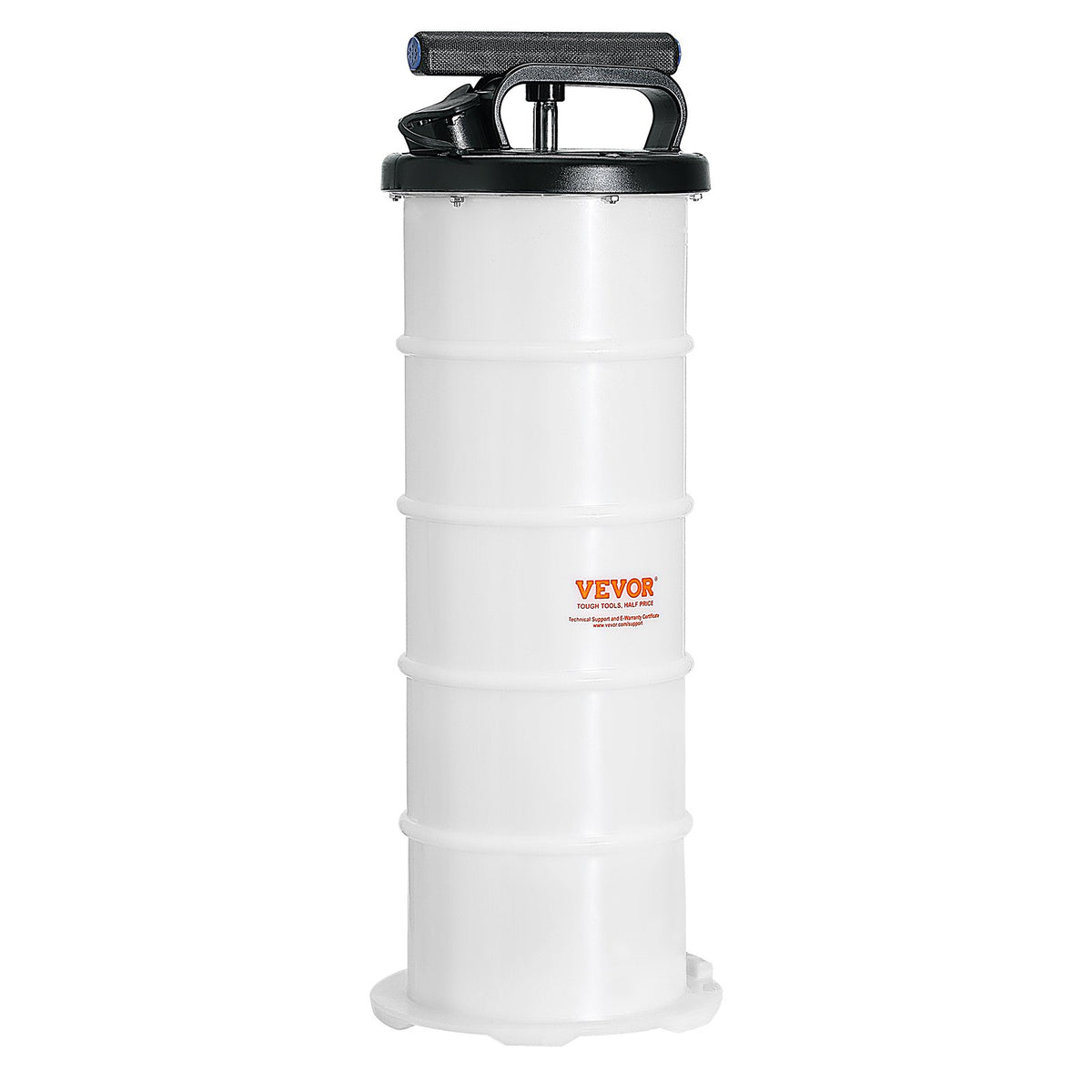 VEVOR Fluid Extractor, 6.5 Liters Capacity, Manual Hand-Operated Oil Changer Vacuum Fluid Extractor with Dipstick and Suction Hose, Oil Extractor Change Pump for Automotive Fluids Vacuum Evacuation