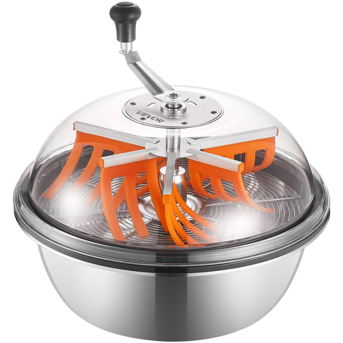 Bud Leaf Bowl Trimmer, 490 mm Manual Bud Trimmer, with Sharp Stainless Steel Blades, Visual Cutting, Wet &amp; Dry Hydroponic Cutting Machine, Twisted Spin Cut for Plants Leaves Buds Flowers